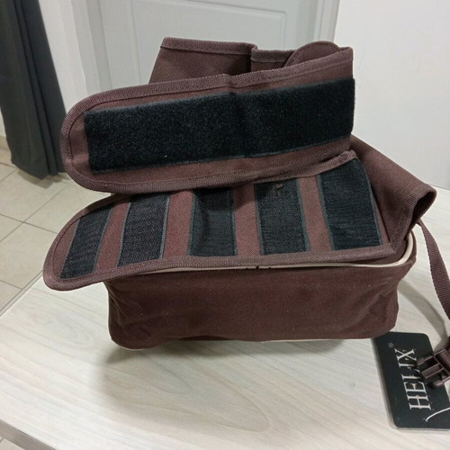 Crossbody bag brown new durable material for daily use