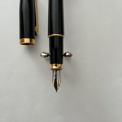 Du Pont fountain pen new with 14 kt gold nib