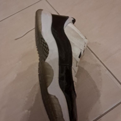 Nike Jordan 11 Low like new, black and white, size 45