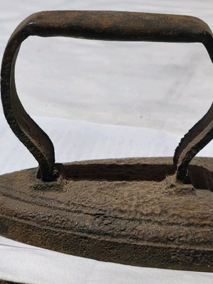 Old iron in good condition with slight rust
