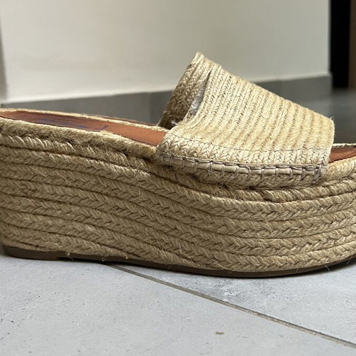 Espadrilles platforms Ace beige size 39 like new