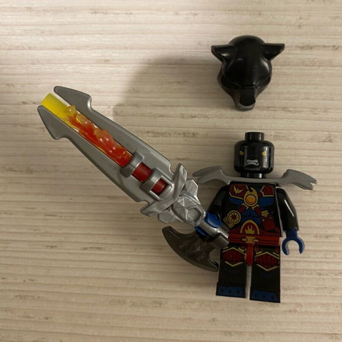 Lego Ninjako and Star Wars figures used