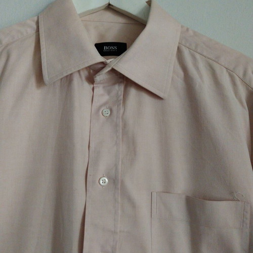 Boss men's dress shirt XXL beige