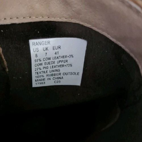 Polo Ralph Lauren boots new, brown, size 41