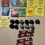 Coffee capsules and tea new