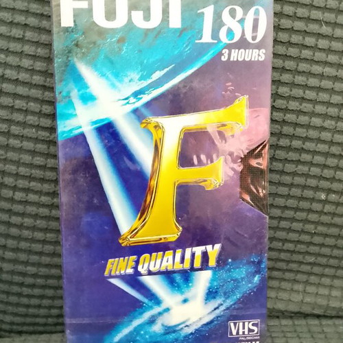 Fuji VHS Video Cassette 180 3 Hours sealed