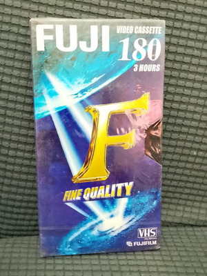 Fuji VHS βιντεοκασέτα 180 3 ώρες σφραγισμένη