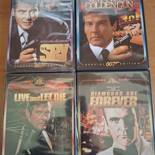 James Bond 22 DVD set new, 22 movies with subtitles