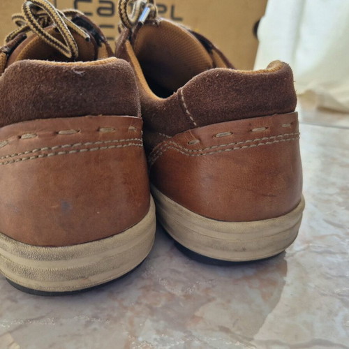 Casual leather men's shoes Camel Active gore-tex like new, brown, size 44.5