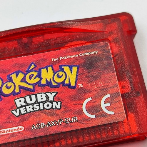 Pokemon Ruby Version Game Boy Advance used, PAL EUR