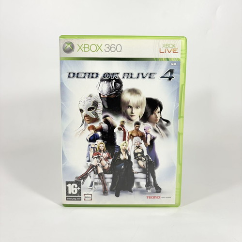Dead or Alive 4 Xbox 360 game used, complete with manual