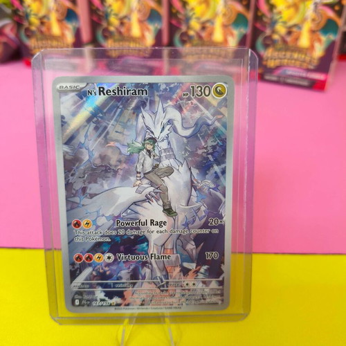 Pokémon TCG N's Reshiram JTG 167 like new