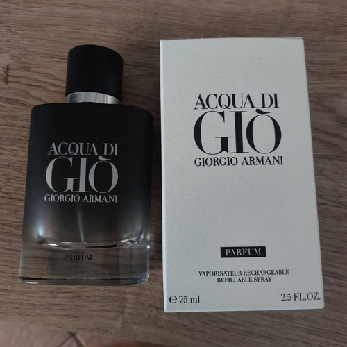 Giorgio Armani Acqua Di Gio Parfum 150ml refill with 75ml bottle