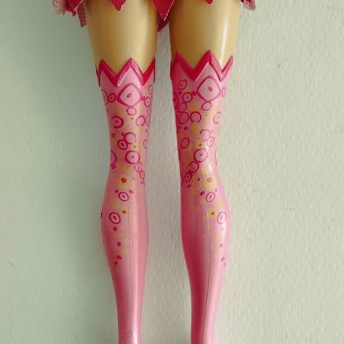 Mia and Me Yuko Fairy Dress doll used