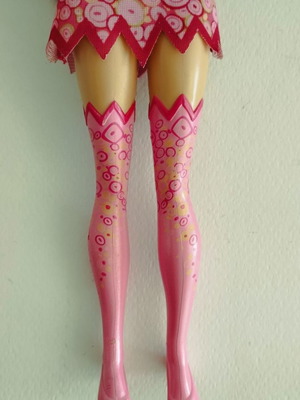 Mia and Me Yuko Fairy Dress doll used