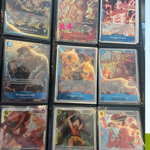 One Piece Cards Ace Collection new