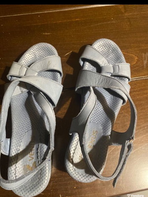 Anatomic shoes like new, gray slippers size 40