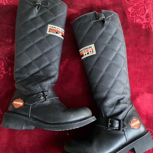 Harley Davidson woman’s boots size 37 used, black