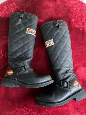 Harley Davidson woman’s boots size 37 used, black