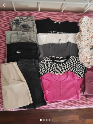 Girls' clothes like new, dresses, pants, shorts for 11-year-olds