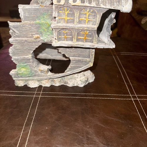 Aquarium decoration "Sunken Galera" like new