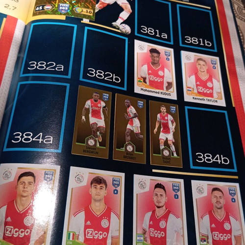 Panini Fifa 365 sticker album like new