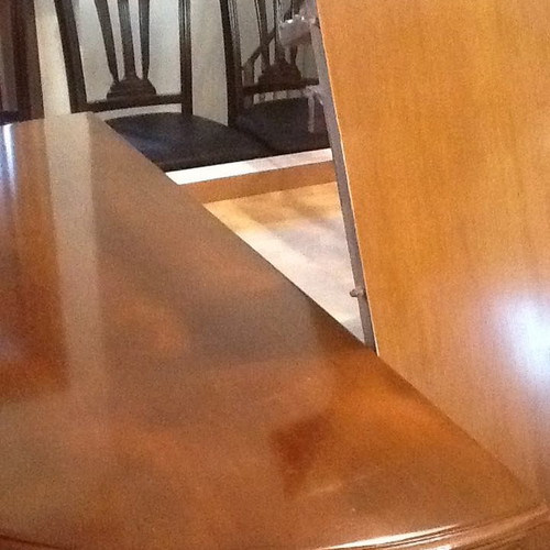 EXTENDABLE TABLE, WALNUT, 1980s