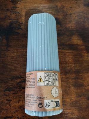 Unscented candle new 14.2cm x 5cm