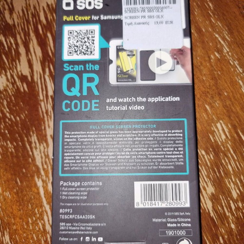 Galaxy A20s glass screen protector new SBS