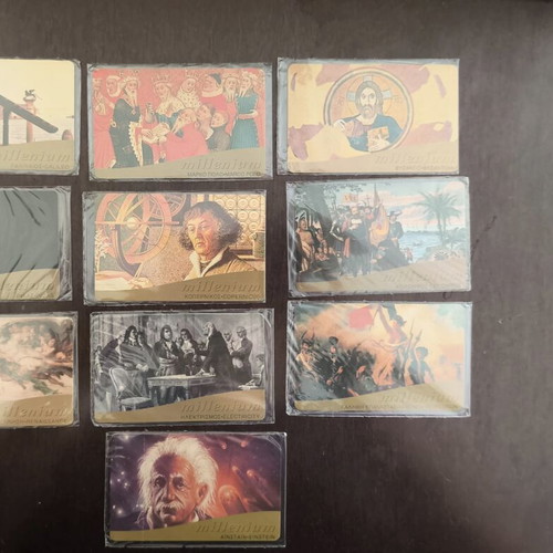 Set of Greek phone cards new, sealed