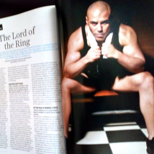 Men's Health 2012 collector's issue with Michalis Zambidis feature