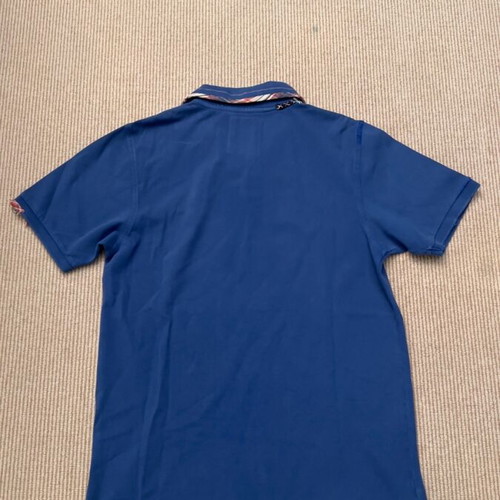 Project E cotton polo shirt XL like new, blue