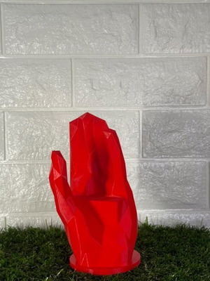 Controller stand new, decorative 3d printed hand