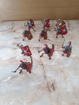PAPO set of 10 ancient Roman figures, 10 cm