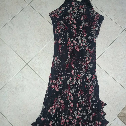 Dress slightly used by Greek brand Grama, brown and pink, size M