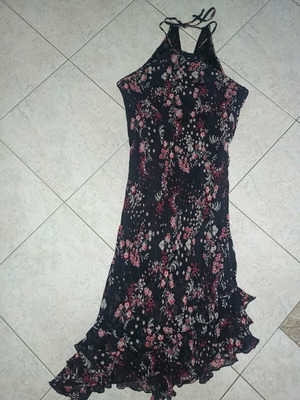 Dress slightly used by Greek brand Grama, brown and pink, size M