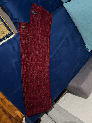 Ralph Lauren scarf used, red