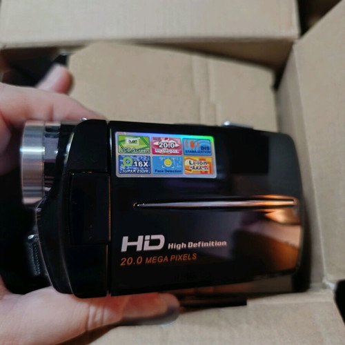 Mini camera like new with rotating screen