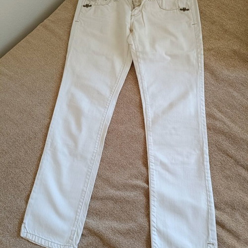 Staff women's jean pants like new, beige, size 29