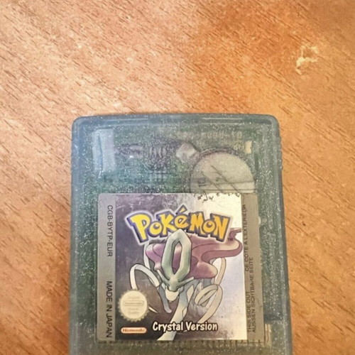 Pokemon Crystal Nintendo Game Boy Color game