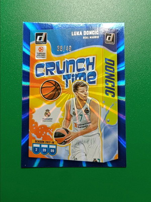 Donsic Crunch Time card like new Panini Euroleague
