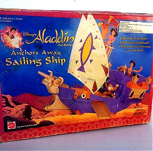 ALADDIN SAILING SHIP WALT DISNEY 1992 MATTEL