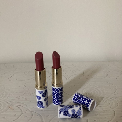Estee Lauder Pure Color Limited Edition Rose Goddess lipsticks, like new, set of 2