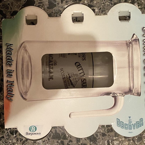 Vintage Borgonovo Drink Set 7 Pcs sealed with Whisky Logos