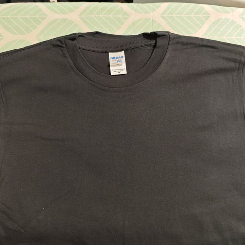 Gildan heavy cotton T-shirt new, pack of 3, black, size M