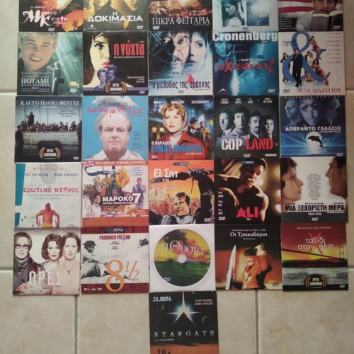 Pack of 26 used DVD movies with subtitles