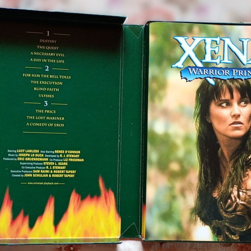 Xena Warrior Princess 3 DVD boxset season 2 like new