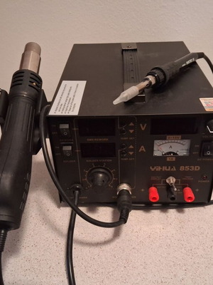 Yihua 853D soldering station 750W with temperature control