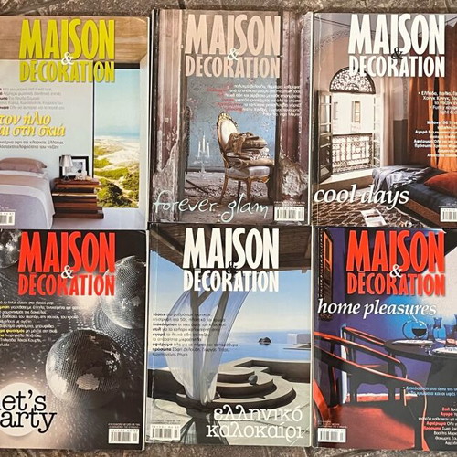 Magazines like new, pack with decoration and cooking ideas