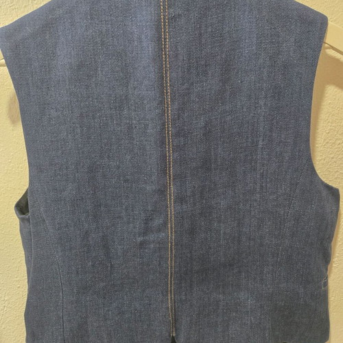 Massimo Dutti vest, blue, size L